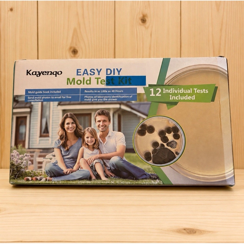 Kayenqo Easy DIY Mold Test Kit, 12 Individual Tests Included[H]